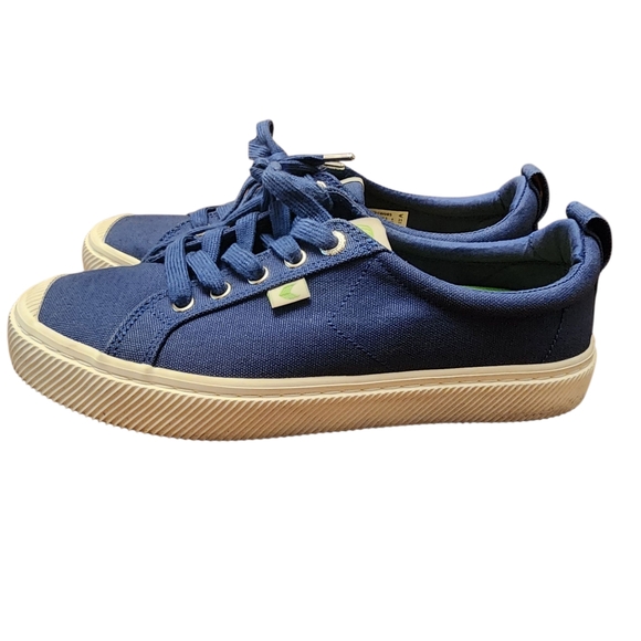 Cariuma Canvas Blue Sneakers Unisex Women Size 8.5 Mens 7 - Picture 1 of 10